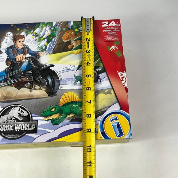 Imaginext Jurassic World Advent Calendar 2022 Dinosaur Playset New Sealed 24 Pcs - Picture 6 of 7